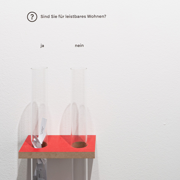 Frage mit Ja oder Nein Einwurf